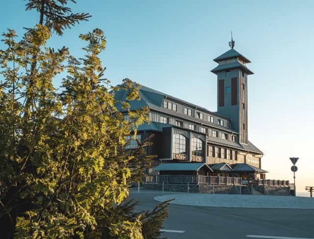 Fichtelberghaus Hotel Oberwiesenthal auf 1215 Metern Höhe