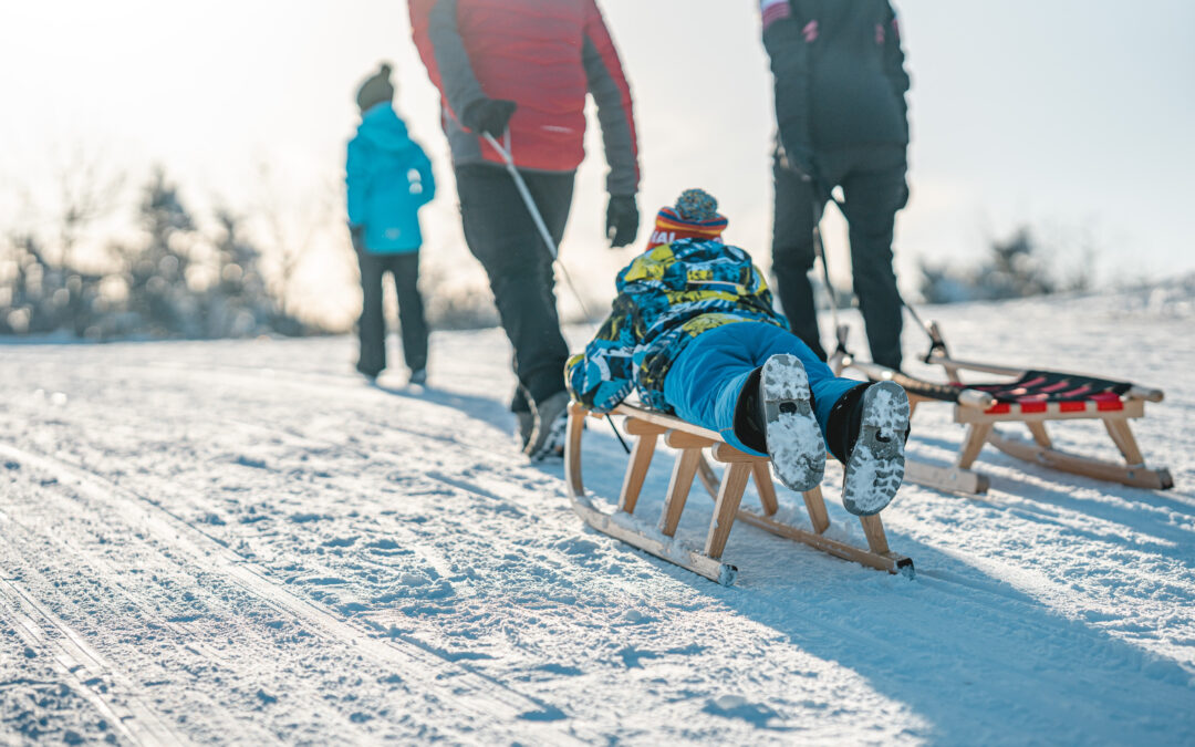 Zimní radovánky na Fichtelbergu